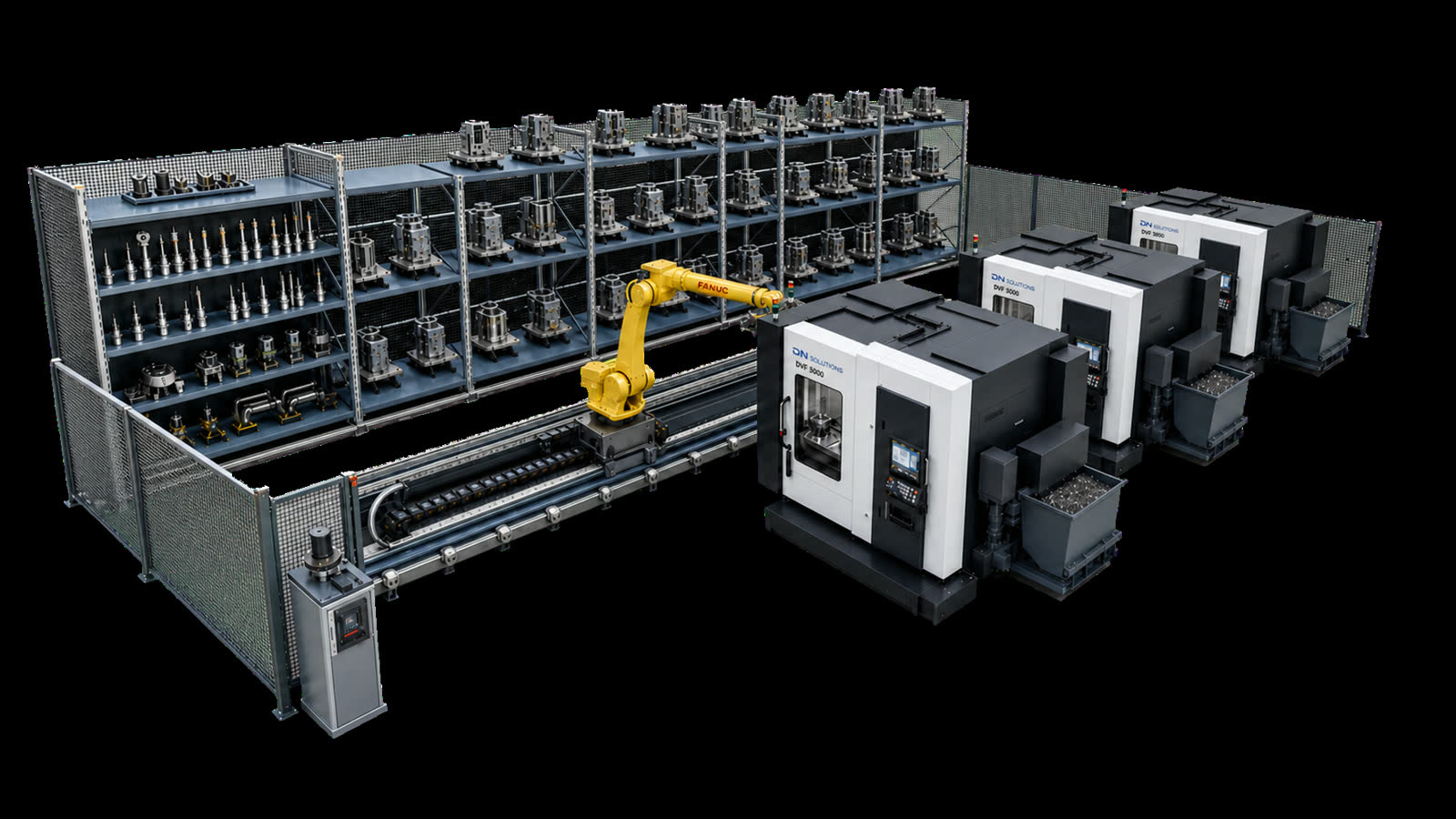 Autonomous machining cell